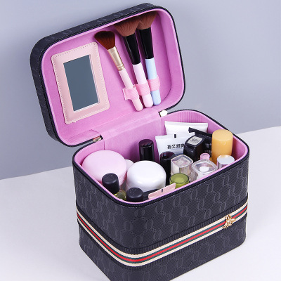 Cosmetic Bag Skin Care Products Storage Box Large Capacity Portable Models Internet Celebrity Ins Korean Simple Wholesale TikTok Same Style Box