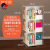Simple Tree-Shaped Rotating Bookshelf Storage Bookcase Simple Floor Desktop Student Children Picture Book Living Room Storage Rack