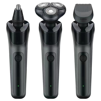 Three-in-One Shaver, Trim, Nose Hair Trimmer