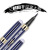 Music Flower Music Flower Black Eyeliner Liquid Ball Pen Two Bruch Head Waterproof Not Smudge