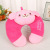 Cute Animal Sleeping Pillow for Girl Bed Doll U-Shape Pillow Afternoon Nap Pillow Plush Lumbar Support Pillow Neck Pillow Wholesale