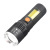 New White Laser Long Shot Power Torch Aluminum Alloy Zoom P90 Tail with USB Outdoor Power Torch