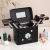 Korean Style New Pu Cosmetic Case Suitcase Makeup Storage Box Large Capacity Cosmetic Bag Storage Box Custom Wholesale
