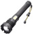 Cross-Border New Arrival Xhp90 + Cob Red White Light Power Torch Telescopic Focusing USB Charging Power Torch