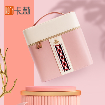 Carly Cosmetic Bag Women's Portable Large Capacity Ins Wind Net Red Multi-Functional Storage 2019 New Portable Cosmetic Case
