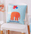 Cartoon Linen Style Pillow Blanket Multifunctional Back Seat Cushion Quilt Office Linen Airable Cover Wholesale