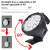 Cross-Border New Arrival Portable P90 Searchlight USB Power Bank Function Handheld P70 Gun Light Floodlight Flashlight