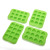 Factory Wholesale Kitchen Baking Tools Silicone Cake Mold 12 Even Grid Jelly/Pudding Mold Soap Mould