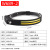 Cross-Border New Arrival Led Mini Silicone Wave Induction Headlamp Cob Outdoor Adventure Fishing Power Torch