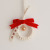 INS Blessing Pendant Safe and Happy Hand-Woven Bell Car Hanging Auspicious Words Creativity Wall Hanging Atmosphere Gift