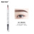 Musicflower Wooden Line Drawing Eyebrow Pencil One-Word Eyebrow Brush Two-in-One Waterproof Sweat-Proof Natural Makeup Not Smudge