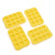 Factory Wholesale Kitchen Baking Tools Silicone Cake Mold 12 Even Grid Jelly/Pudding Mold Soap Mould