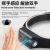 Cross-Border New Arrival Silicone USB Charging Cob Dual Light Source Night Running Headlamp Outdoor Mountaineering Wild Camping Induction Headlamp