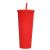 Factory Direct Supply Double Plastic Straw Cup Large Capacity Creative 700ml Durian Cup Hand Cup Portable Diamond Cup