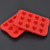 Factory Wholesale Kitchen Baking Tools Silicone Cake Mold 12 Even Grid Jelly/Pudding Mold Soap Mould