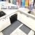 Cut at Random Floor Mat Bathroom Door Mat Bedroom Living Room Non-Slip Mat PVC Foam Strip Mat Dustproof Anti-Fall