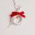 INS Blessing Pendant Safe and Happy Hand-Woven Bell Car Hanging Auspicious Words Creativity Wall Hanging Atmosphere Gift
