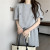 2022 New Casual Sports Suit Women's Summer Thin Loose Large Size All-Match Short Sleeve Shorts Two-Piece Suit Fashion