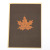 Factory Direct Sales Creative Autumn Sympathy Gift Stereoscopic Greeting Cards Roadside Maple Leaf Printing 3D Stereoscopic Greeting Cards