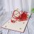 Factory Direct Sales 3D Stereoscopic Greeting Cards Handmade Paper Carving Santa Claus Three-Dimensional Creativity Paper Carving Hollow Greeting Card