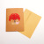 Mother's Day Stereoscopic Greeting Cards Red Maple Creative Handmade Paper Carving Gift Hollow Birthday Blessing Card Wholesale