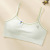 High School Student Underwear Female Junior High School Student Youth Development Girl Bra Pure Cotton Thin Big Breast Breast Contracting Bra