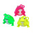 Factory Direct Sales Yoyo Frog Flash Led Children's Toy TPR Material Cross-Border Hot Sale 2022