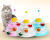 Hot Sell Cat Interactive Toy Four-layer Round Plastic Cat Tu