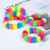 Colorful Soft Bracelet TPR Material TikTok Hot Style Color Random Elastic Skin-Friendly Cross-Border Decompression Bracelet Toy