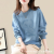 Embroidered Women's Sweater Women's Early Spring New Loose Western Style Coat Women's All-Matching Top Women's Fashion
