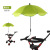 Baby Stroller Umbrella Universal Sunshade Baby Walking Tool Trolley Tricycle UV-Proof Sun-Proof Universal Umbrella