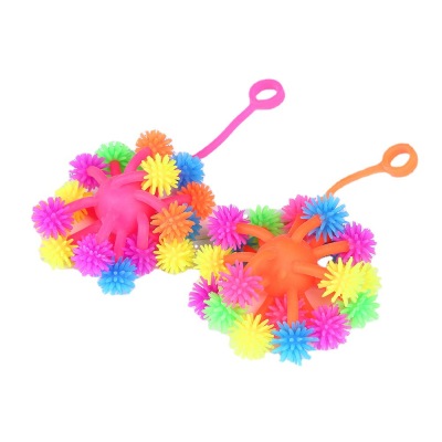 2022 Best-Seller on Douyin Decompression Children's Toys New Large Snowflake Ball TPR Material Cross-Border Good Supply
