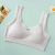 High School Student Underwear Female Junior High School Student Youth Development Girl Bra Pure Cotton Thin Big Breast Breast Contracting Bra