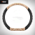 Wholesale New Car Steering Wheel Cover Carbon Fiber Leather Steering Wheel Cover One Piece Dropshipping Cross-Border Four Seasons Steering Wheel Cover