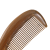 Natural Log Material Green Sandalwood Comb Comb with Handle Phoenix Tail Comb Anti-Static Fine Teeth Household Comb
