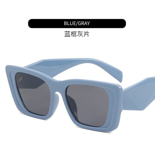 cross-border full-frame special-shaped glasses fashion sunglasses outdoor driving sunglasses men‘s new irregular sunglasses ins