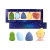 Yizhilian Starry Sky Gift Set 4 Combination Powder Puff with Metal Bracket Cosmetic Egg Smear-Proof Makeup Sponge Egg