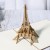 3D Stereoscopic Greeting Cards Handmade Paper Carving Foreign Trade Retro Eiffel Tower Three-Dimensional Creativity Architectural Paper Carving Hollow Greeting Card