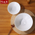 Opal Glassware White Jade Porcelain Tempered Glass Porcelain Corrugated Bowl Soup Bowl Pure White Spare Parts Household Bowl Tableware