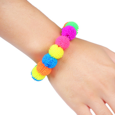 Factory Direct Sales Cross-Border Decompression 12 Colorful Bracelets 2022 Amazon Best-Selling Sources