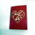 New Laser 3D Stereoscopic Greeting Cards Love Heart-to-Heart Wedding Greeting Card Wedding Wedding Invitation Printable Logo