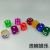 [entertainment] Hao Nan spot supply 1.9 fillet acrylic transparent red dice dice