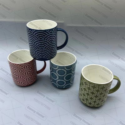 Mug Ceramic Cup Office Cup Used in Home More than Gift Cup Color Printing Cup Household Cups