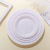 Disposable Paper Tray Cake Kindergarten Paper Plate Blank Plate Dinner Plate Children DIY Production Painting