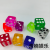 【Yiwu Haonan Sports】 16MM square dice transparent dice acrylic dice multi-color