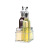Factory Direct Supply 2 Oil Bottle & Can 2 Seasoning Bottle Glass Combination Set Oil Sauce Vinegar Seasoning Bottle Combination Set