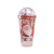 Landscape Plastic Cup with Straw Creative Glitter Summer Ice Glass Student Couple Christmas Gift Cup in Stock Wholesale