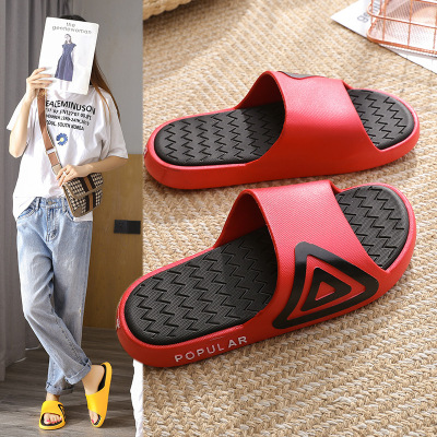 2022 New Slippers Men's Outdoor Wear Summer Fashion Ins Men's Korean Casual Home Non-Slip Soft Bottom Slippers