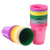 Disposable Color Plastic Cup 7Oz/12Oz Large Capacity Thickened PS Drinking Cup Restaurant Blister Juice Cup