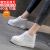 Trendy Sunday 2022 New Platform Women's Shoes Mesh Surface White Shoes Casual Sneakers